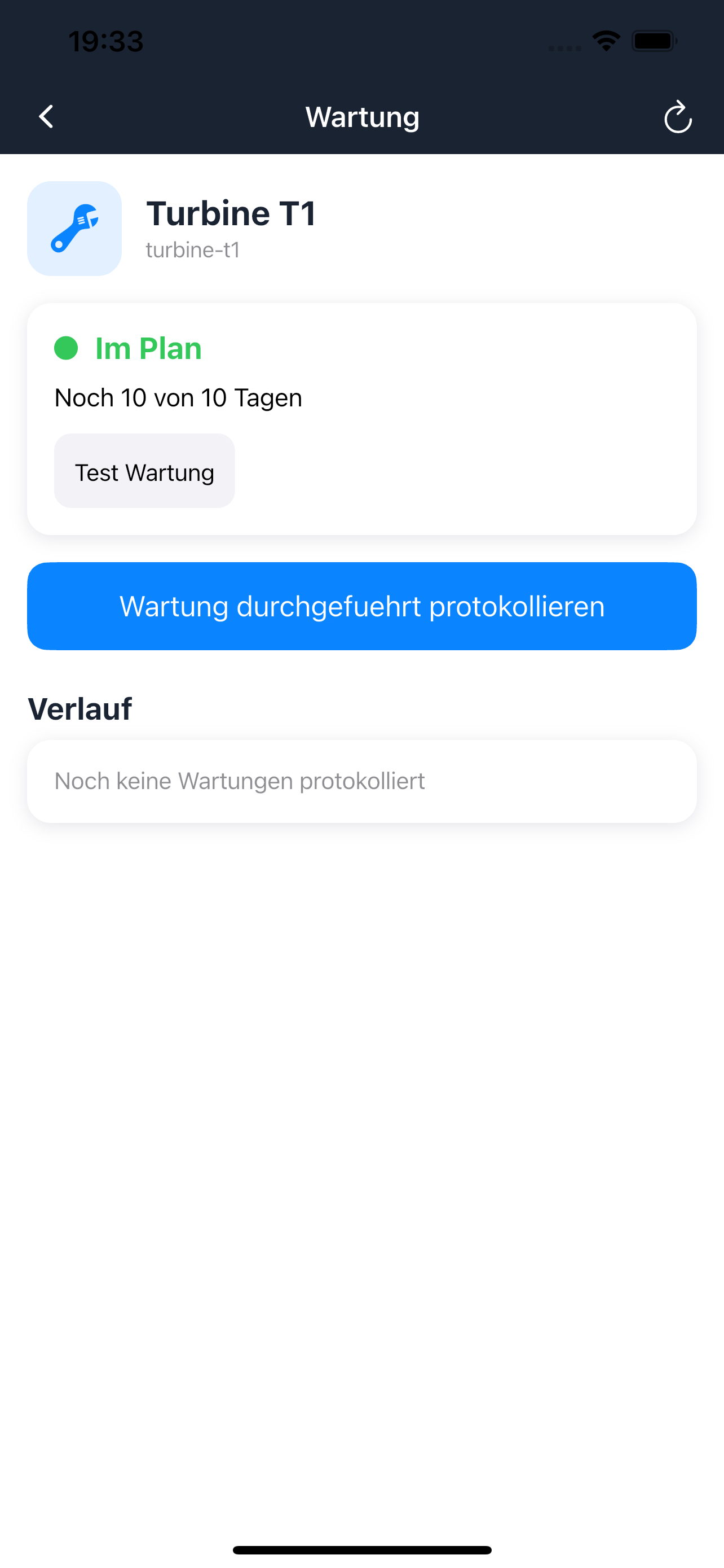 Twin Pilot Service app screenshot